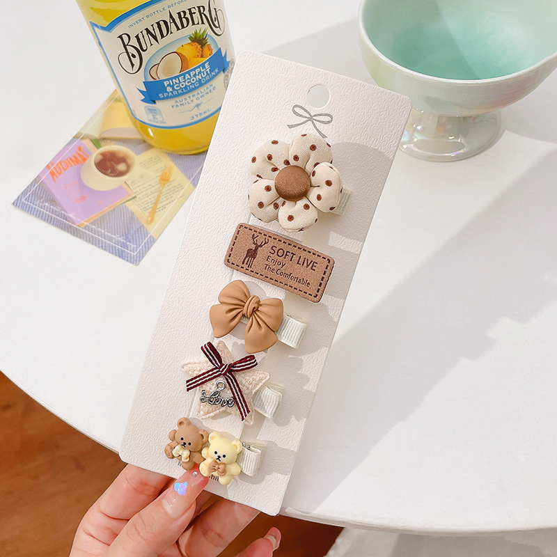 Niñas no lastiman el cabello lindo lindo abrazadera de pelo de sudor para bebés, cabello para bebés pequeños