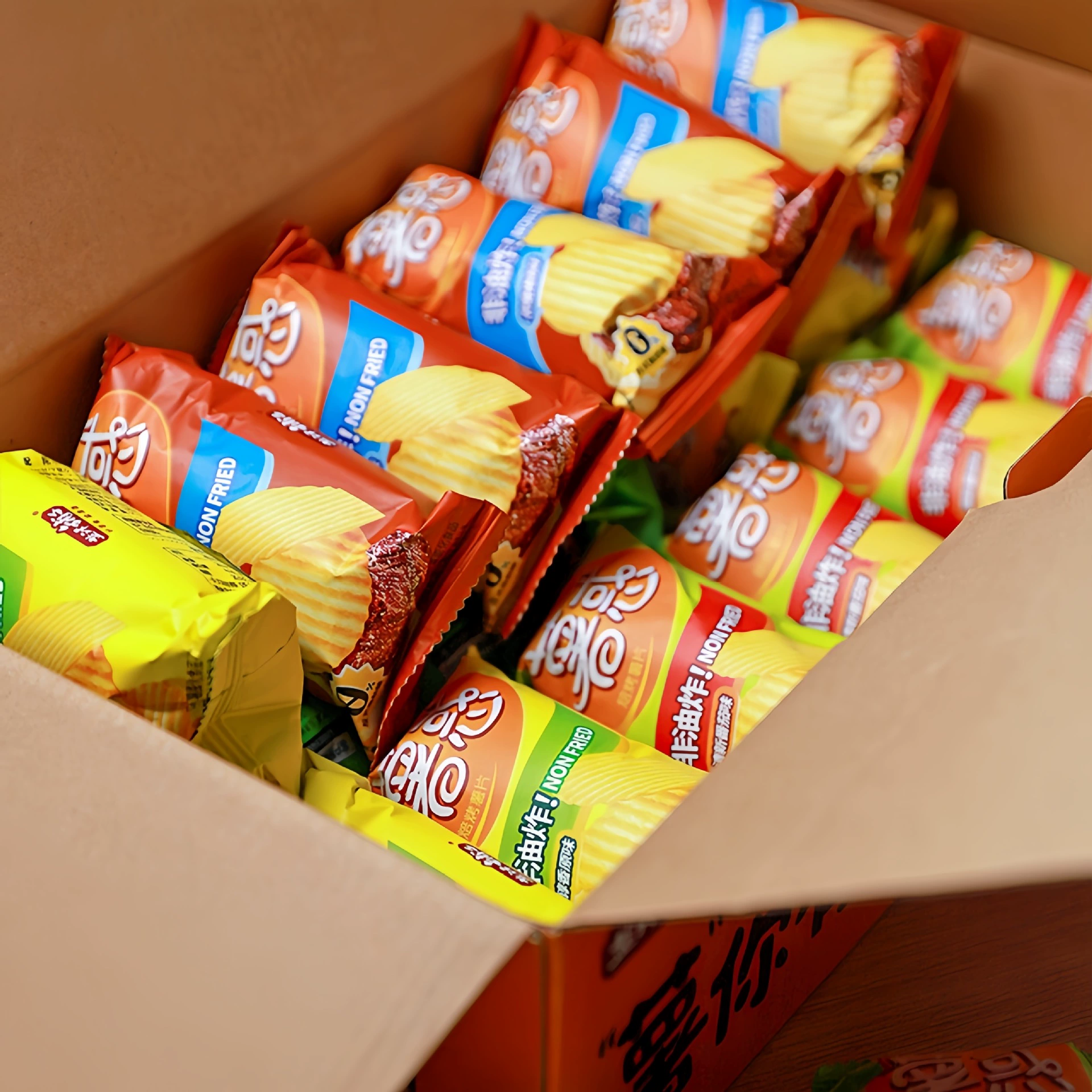 Yanjin Panzi жареные картофельные чипсы жареные продукты