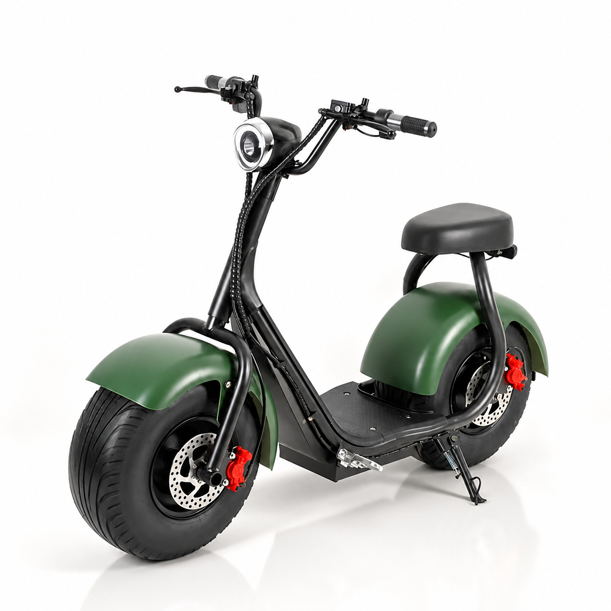 Brazil Harley Citycoco large wheel wide tire electric vehicle adult electric bicycle electric motorcycle battery vehicle manufacturer