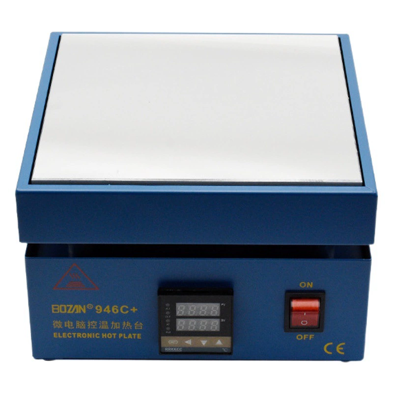 Интеллектуальная термостатическая станция 946C+ для пайки и демонтажа, лабораторная лампа LED, многофункциональная станция предварительного нагрева пленок, компактное устройство