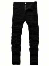T 80629 Washed ripped patch denim pants ˮϴ�ƶ�ƴ��ţ�г���