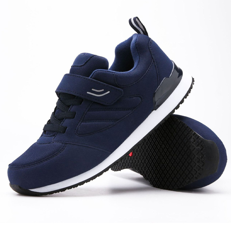 Zapatos de hombre nuevos zapatos de pareja velcro zapatos deportivos con suela suave zapatos casuales cómodos diarios zapatos individuales