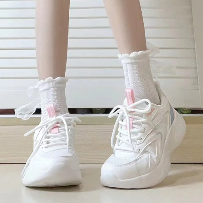 Shoes Suitable for Military Training, White Shoes, Professional Sports Shoes for High School Entrance Exams, Factory-Made Shock-Absorbing Ultra-Light Soft-Soled Campus Running Shoes Shoes Suitable for Military Training, White Shoes, Professional Sports Shoes for High School Entrance Exams, Factory-Made Shock-Absorbing Ultra-Light Soft-Soled Campus Running Shoes