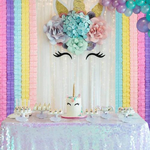 Four-leaf clover paper latte art party birthday wedding scene background wedding room layout shop event decoration wedding supplies