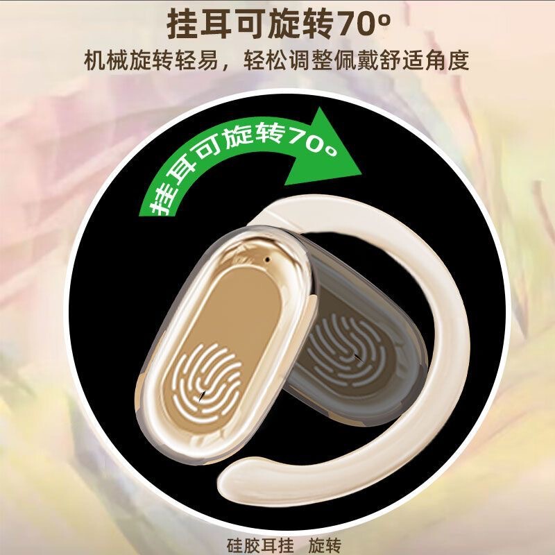 工厂直销蓝牙耳机2025新款无线挂耳式开放式不入耳运动降噪超长续|undefined