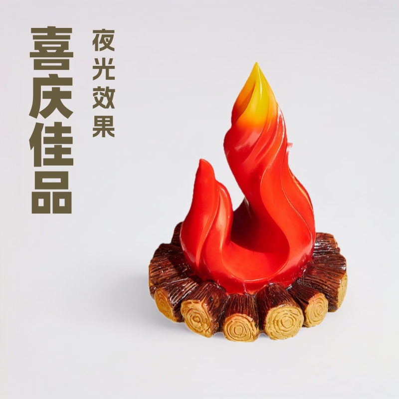 Starry Sky Led Atmosphere Flame Night Light Decoration for Opening Ceremony, Home Entry, Festival Acrylic Night Light, Starry Sky Night Light