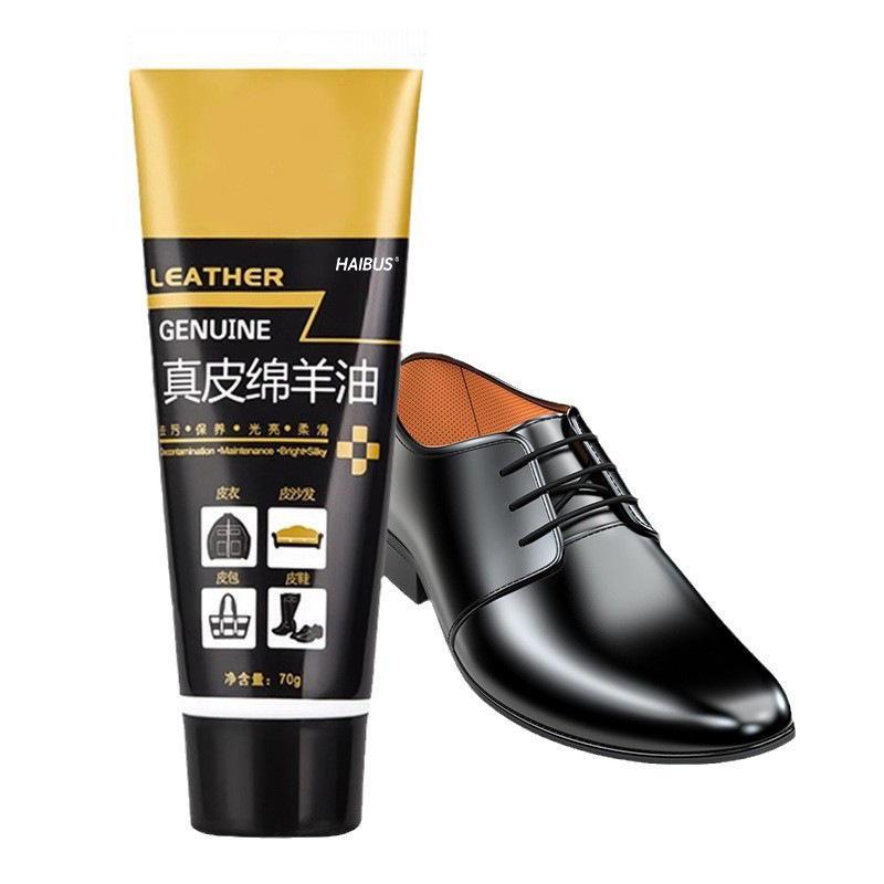 Aceite de zapatos de cuero negro, aceite de mantenimiento de cuero marrón incoloro, artefacto de limpieza de zapatos, cera de zapatos de cuidado de aceite de oveja de alto nivel