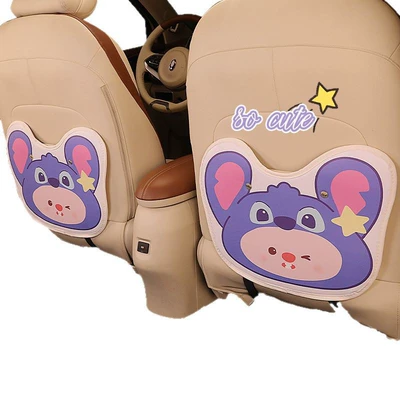 Chair back anti-kick pad: seat back anti-kick pad dirt-resistant