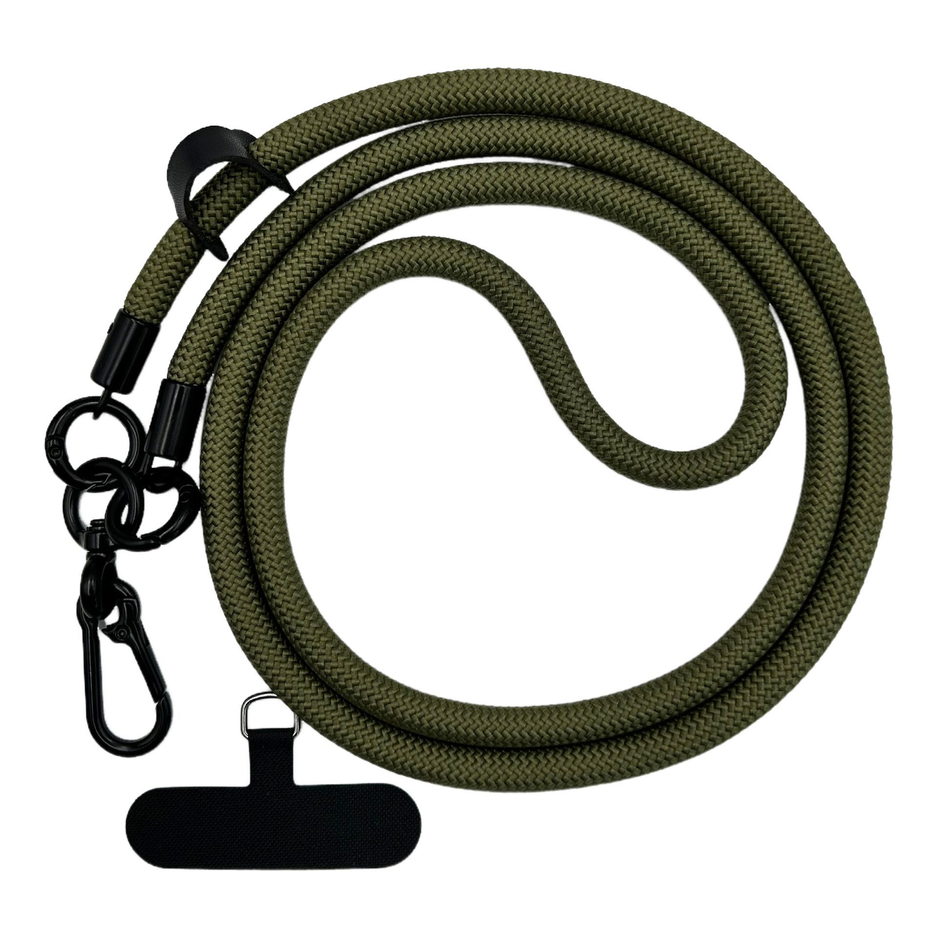 【15#색상] 120cm 조절 불가 휴대폰 끈 + 프리 클립