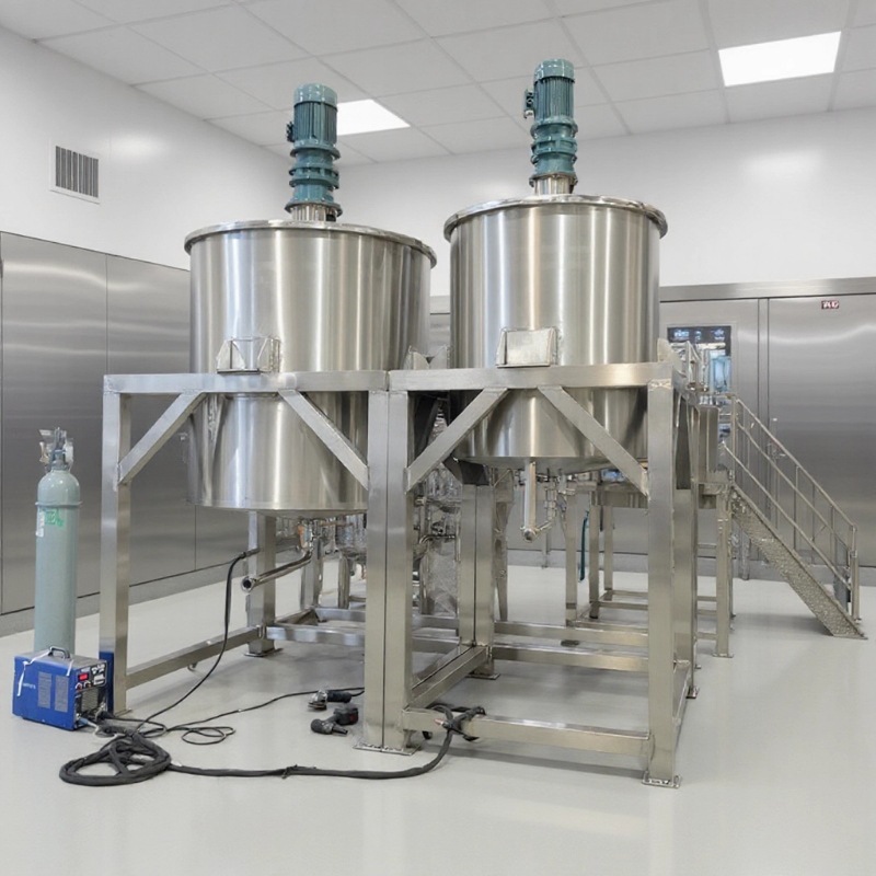 现货供应树脂胶水搅拌机 高粘稠加热搅拌罐 不锈钢鞋胶拌料桶