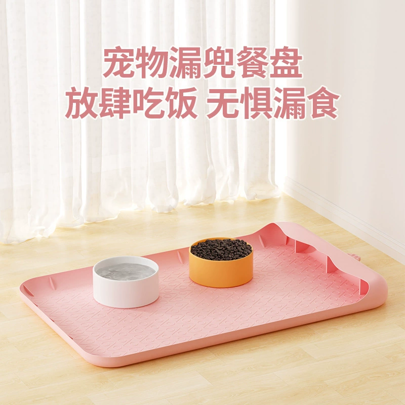 Питание для домашних животных Коврики для кошек и собак герметичный водонепроницаемый нескользящий коврик для пищевых продуктов силиконовый коврик для посуды для домашних животных