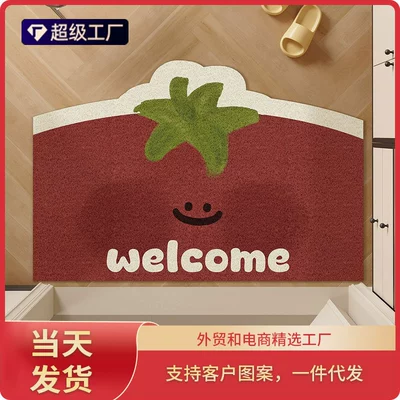 Avtomobil döşəmə paspasları — Available: Cute Entrance Door Mat Made