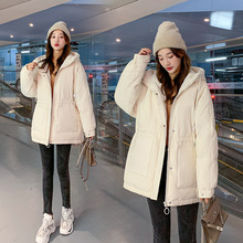 2022冬季新款韓版寬松羽絨棉衣女面包服加厚大碼連帽學生棉服外套