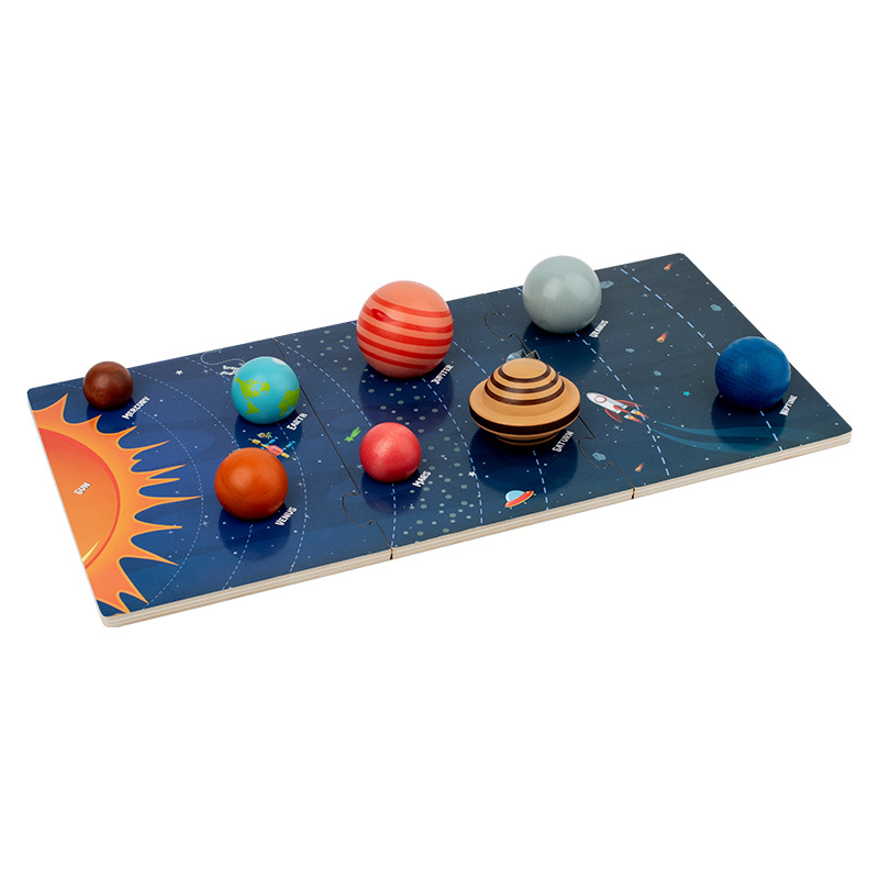 Sistema Solar DE LOS NIÑOS ocho planetas cognitiva 3D rompecabezas 3D transfronteriza juguetes CE y detección CPC juguetes educativos