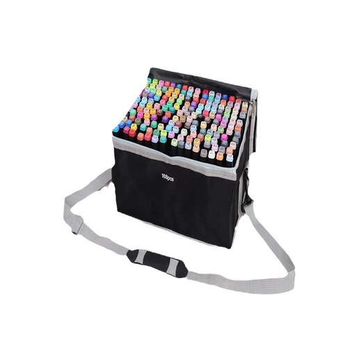 Dual-headed alcohol oil-based marker set, colorful children's watercolor painting pens, markers