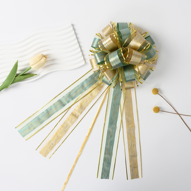 Nuevo transfronterizo de doble capa de doble color de corteza de árbol de tamaño grande flores de nieve de oro regalos de fiesta decoración de flores de dibujo