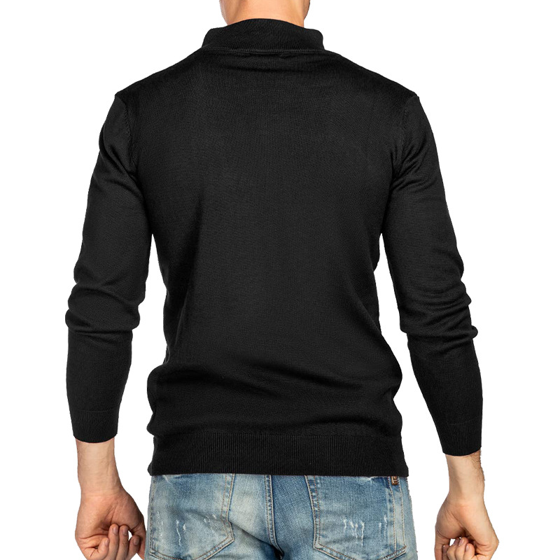 New Men's Sweater Long Sleeve Turtleneck Knit shopper-ever.myshopify.com