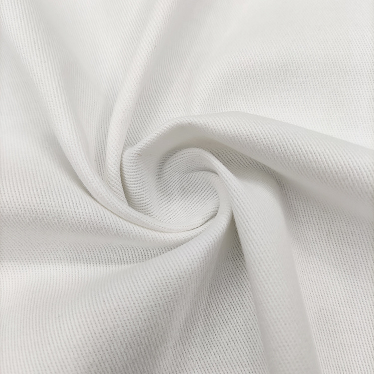 Ropa nueva tendencia de algodón de piel de melocotón elástico tela de spandex twill