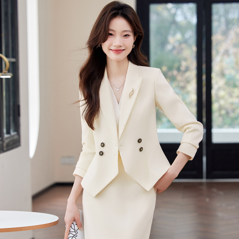 Formal occasion professional suit female royal sister senior sense host business formal suit suit suit skirt two-piece set Formal occasion professional suit female royal sister senior sense host business formal suit suit suit skirt two-piece set
