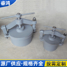 旋柄式快开手孔碳钢Q235常压快开人孔锅炉管道保温泄压快开手孔