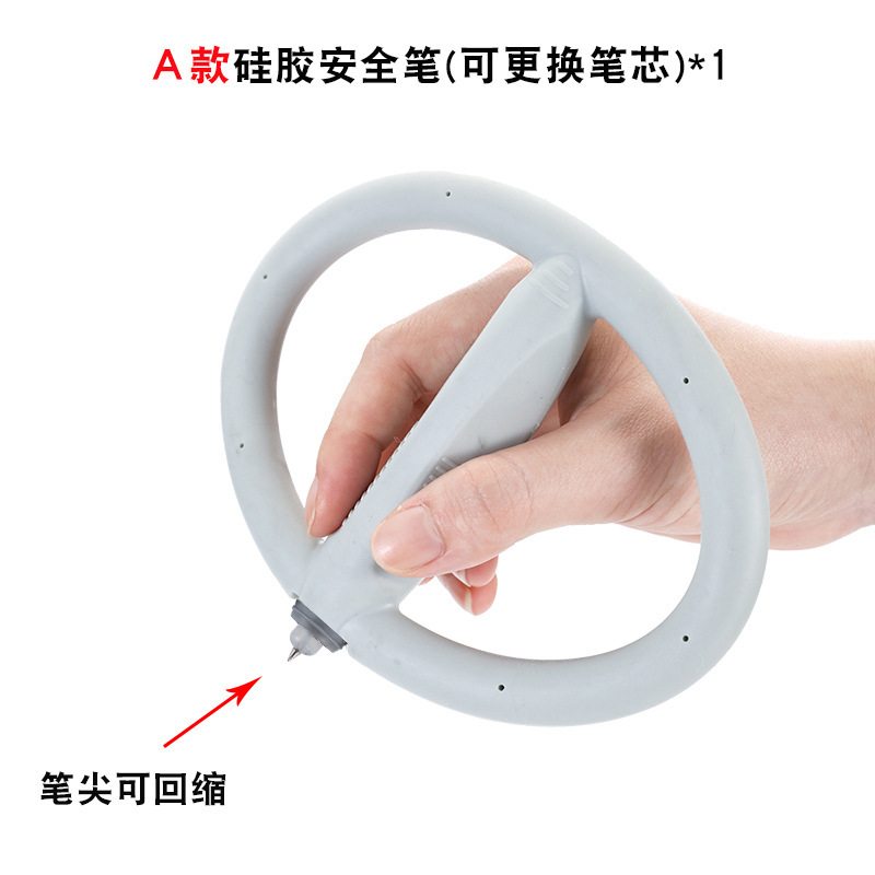 刑務所の安全ペンは話を調べます。専用のペンを飲み込み防止します。|undefined