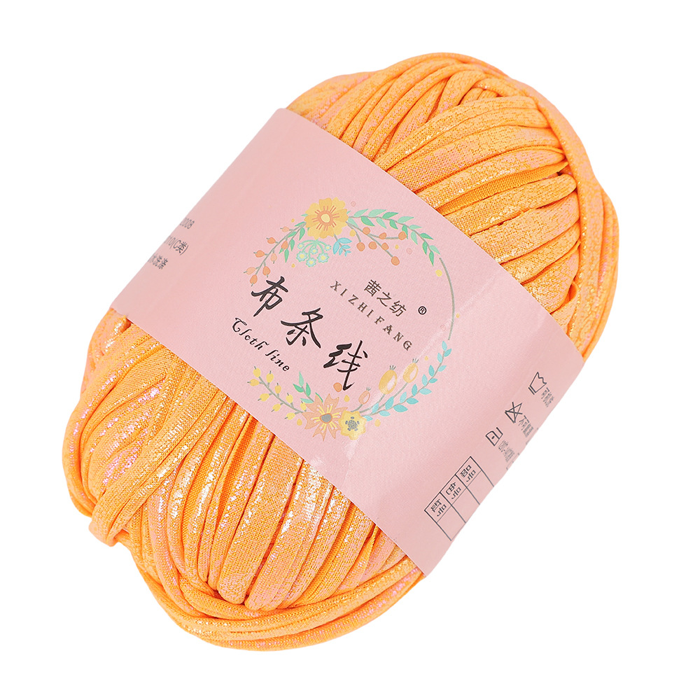 Línea textil Qian Zhi hilo de color mágico tejido a mano hilo de fantasía de color bricolaje en stock fábrica al por mayor