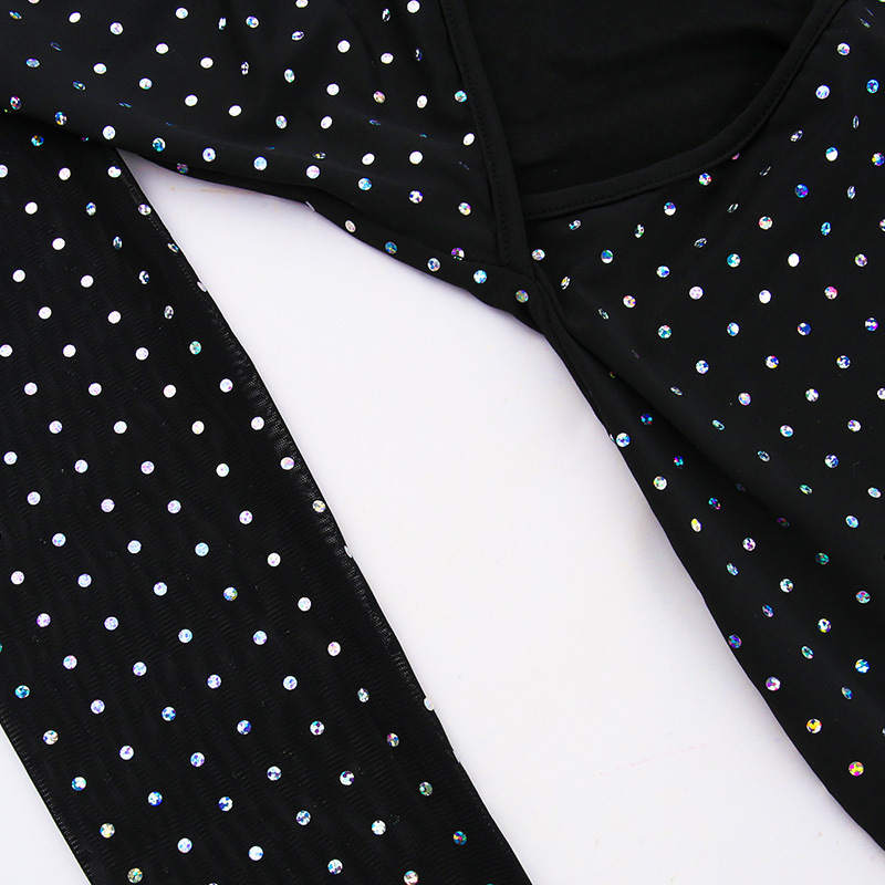 245g Weight Maxi Long Dress Dress Length Type Long Sleeve Sleeve Length Sheath Dress Dresses Type Spandex, Polyester Fabric Type High Waist Waist Line Holiday, Bar Occasion Collarless Neckline Slim Fit Type Christmas, Valentine'S Day, New Year Festival Solid Color Pattern Summer Season Women's Gender Sexy, Streetwear Style Wholesale Women's Sexy Streetwear Solid Color Holiday Bar Collarless Long Sleeve Sheath Dress 17