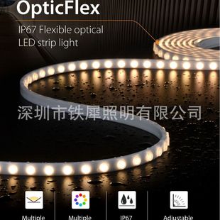 LED low voltage 24V multi-angle lens waterproof bendable single and double color RGB RGBW drop glue flexible wall washer