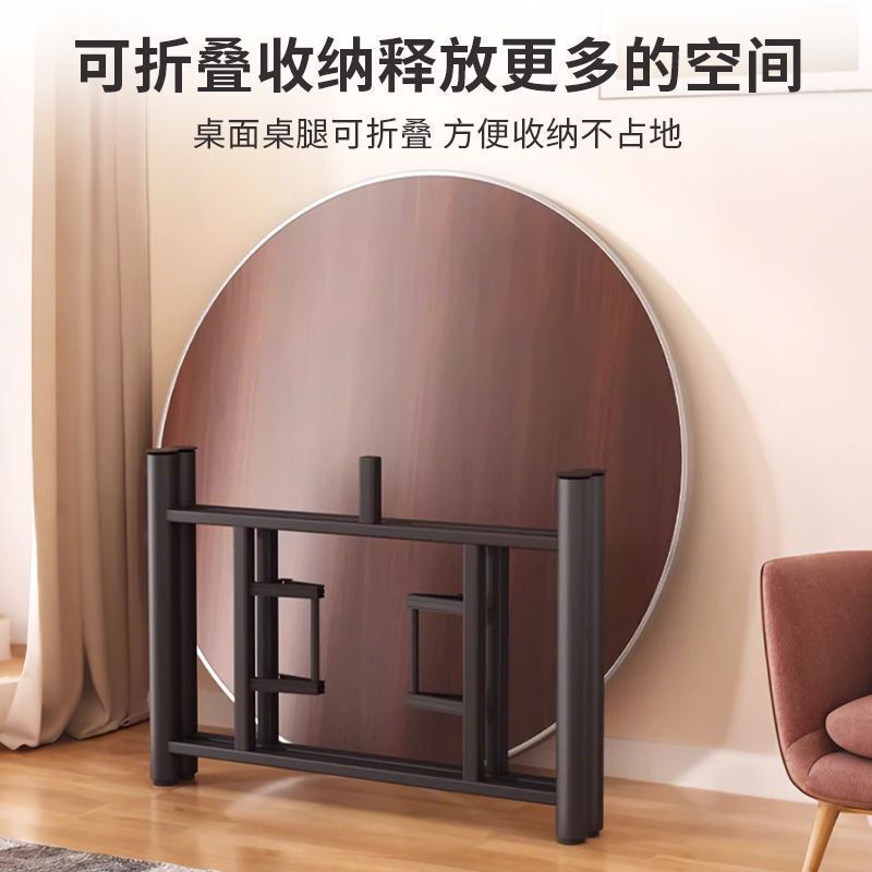 加厚大圆桌面实木圆桌子台面家用酒店可折叠圆桌面板圆形餐桌转盘|undefined
