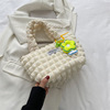Brand shopping bag, one-shoulder bag, handheld underarm bag, fresh purse for leisure, South Korea