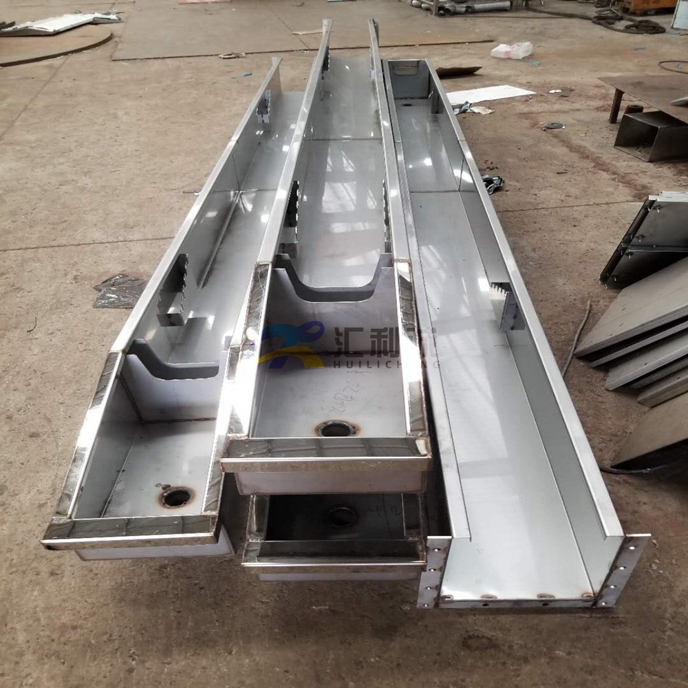 304/316不锈钢排水槽排水天沟定做 不锈钢天沟焊接排水系统定制