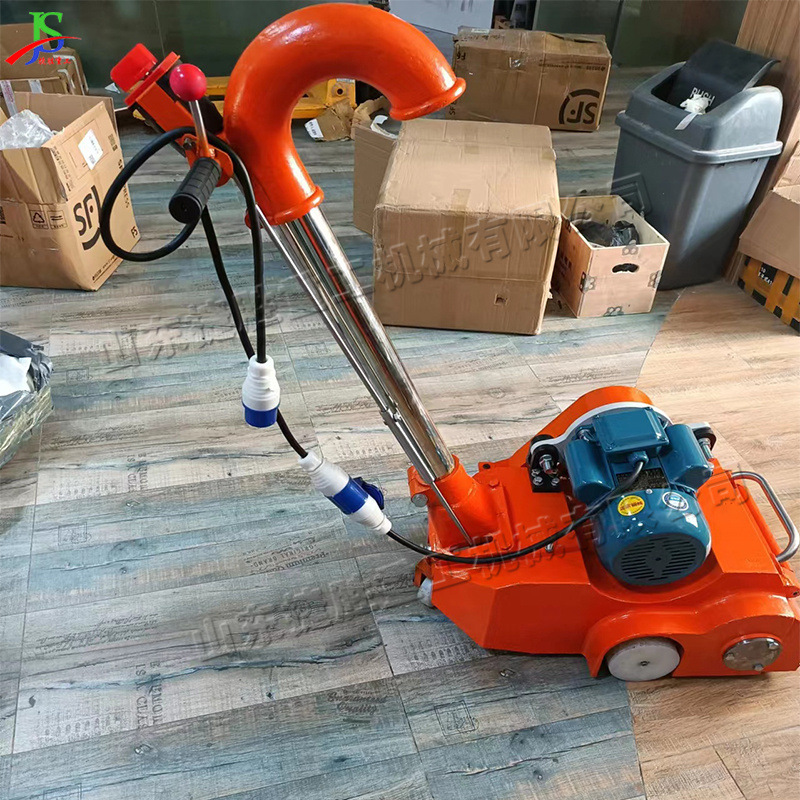 Máquina pulidora de piso de madera pequeña lijadora de piso de silicona Pew lijadora de campo deportivo de empuje manual
