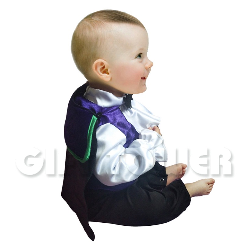 Hwan-woo's cute pirate little vampire Halloween playful children's costume, masquerade ball sleeping bag cosplay costume detail image 2