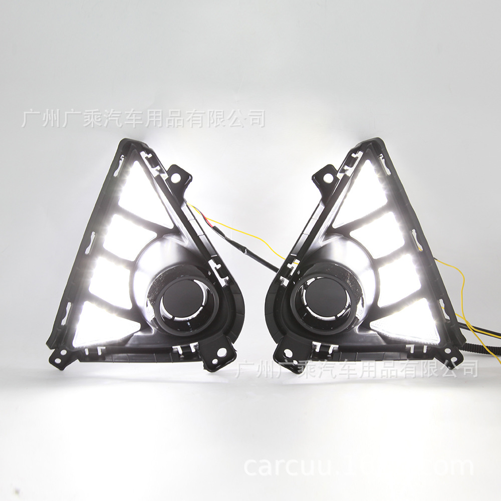 Aplicable a 22 - 23 Hyundai Accent luces diurnas 21 acento luces diurnas [4 barras · 2 colores]
