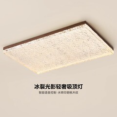 中古風客間天井灯2025新型デザイナー超亮寝室高級感氷晶樹脂部屋灯具