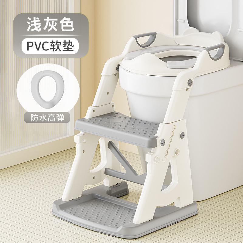 [와이드 업그레이드 5.0] 라이트 그레이 [PVC 소프트 쿠션] 삼각형 안정 구조