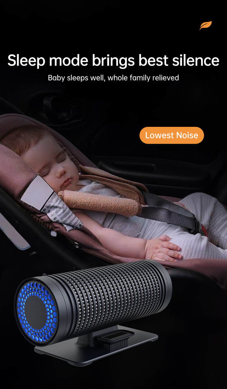 Car Air Purifier Cross-Border New Aromatherapy Machine Formaldehyde Removal Conference Gift Car Air Purifier