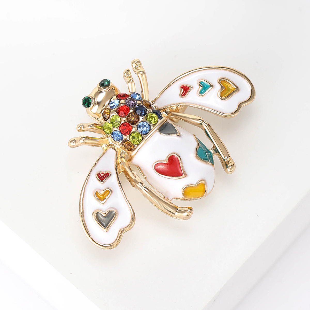 11g Weight Brooches Classification Holiday, Banquet Occasion Alloy Material Insect Pattern All Seasons Season Women's Gender Enamel Design Casual, Cute Style Casual Cute Pin Insect Alloy Enamel Women's Brooches 9