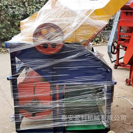 海南省三亚市家用小型400型花生摘果机干湿两用自动装袋功能