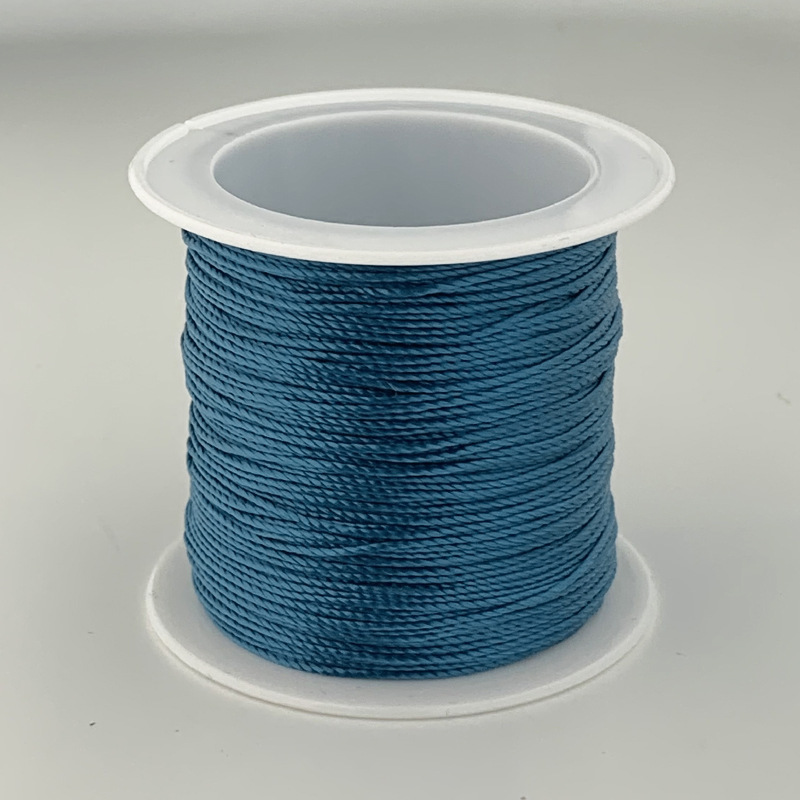 12 hilos de alambre trenzado hilo rojo hilo de color Morandi cuerda trenzada collar cuerda cuerda trenzada a mano material de bricolaje