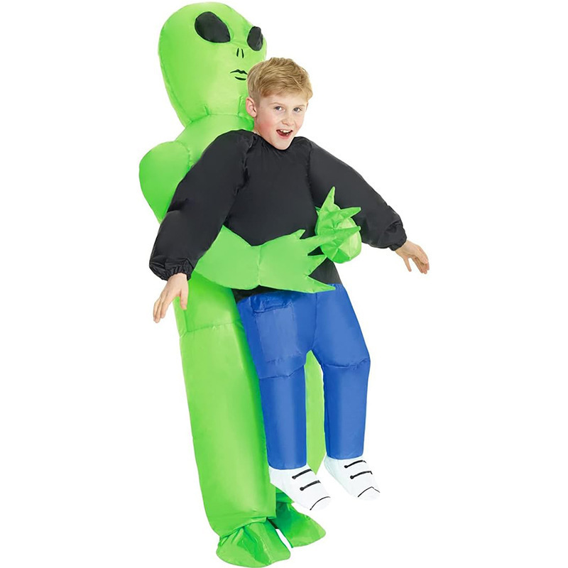 国境を越えたAmazonの売れ筋ハロウィーンコスチュームパロディー小道具エイリアンインフレータブルスーツ同スタイルゴーストハグ人形スーツ|undefined