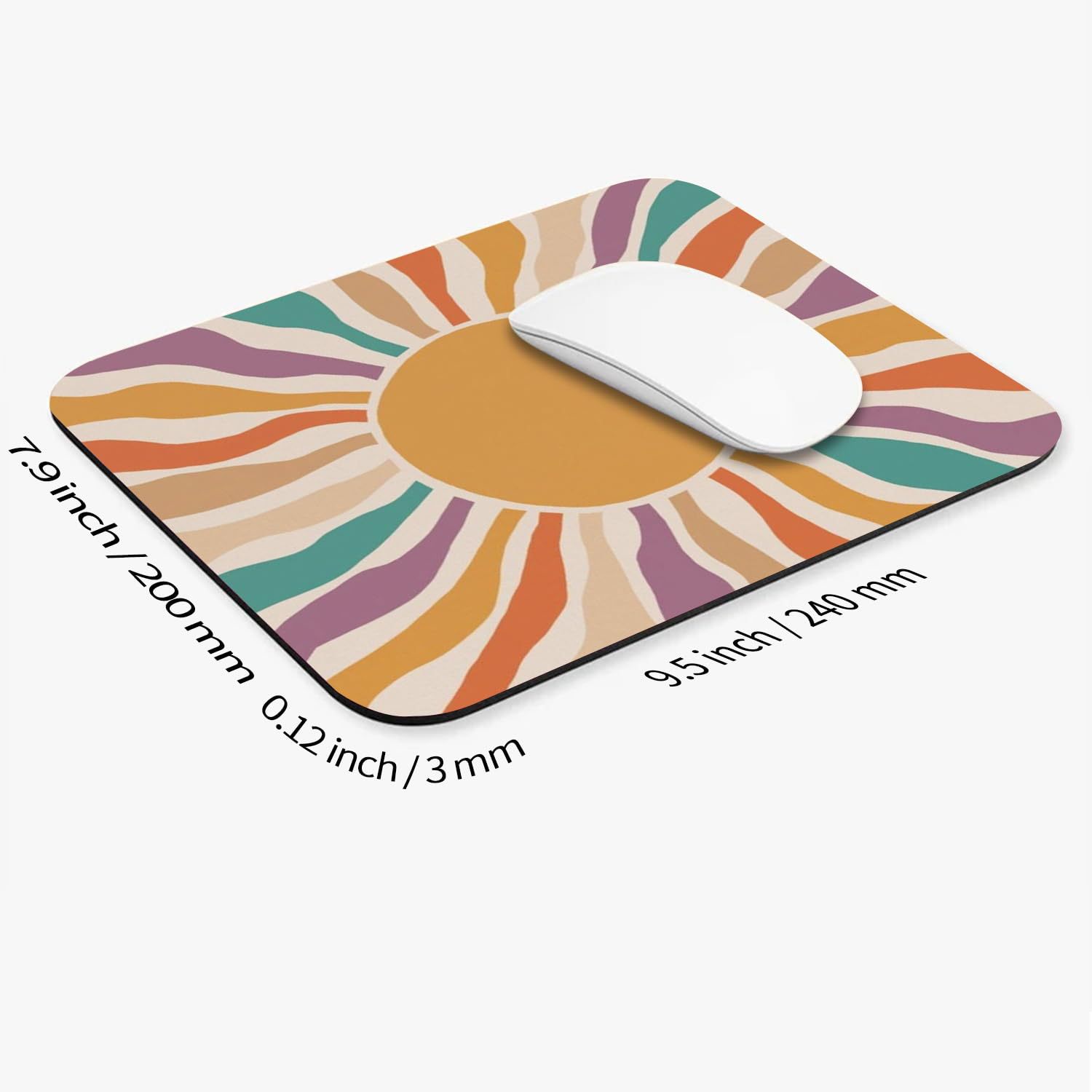 Tamaño pequeño Amazon venta caliente almohadilla de ratón bloqueo borde regalo almohadilla de mesa café de Internet almohadilla de ratón