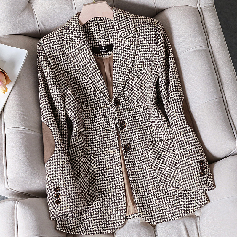 Women's Clothing temperament commuting two button casual women's suits_voghion.com
