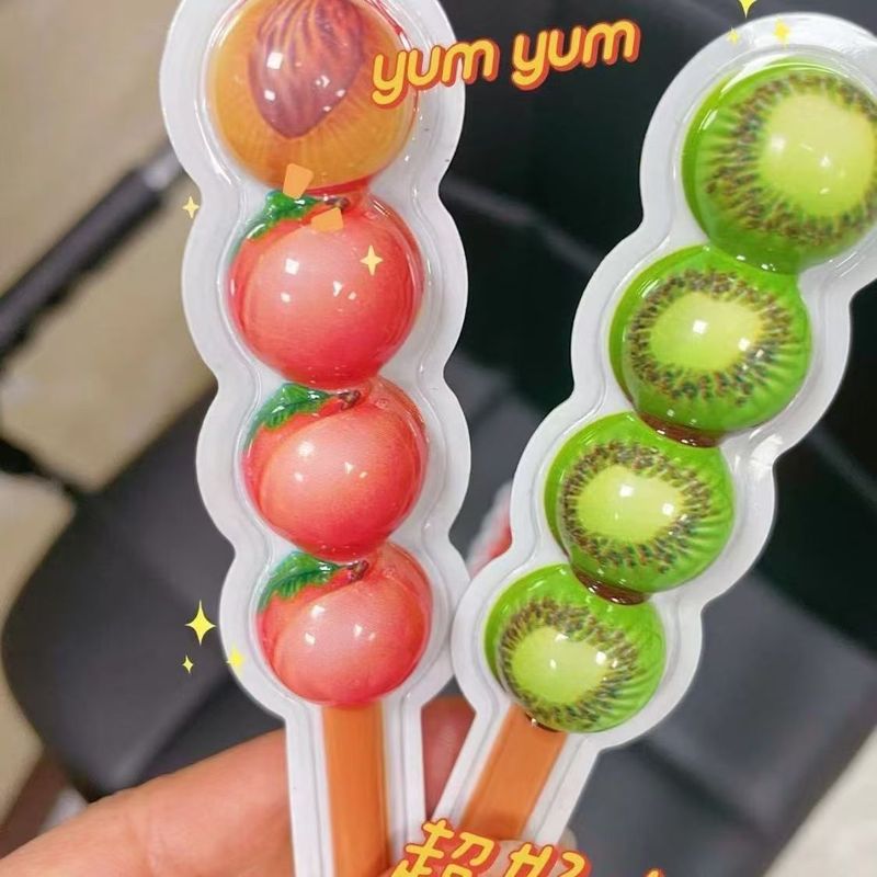 3d爆糊サンドイッチソフトキャンディ趣味アイスキャンディーひょうたん造形串串キャンパスかわいいネットレッド爆品果物糖|undefined