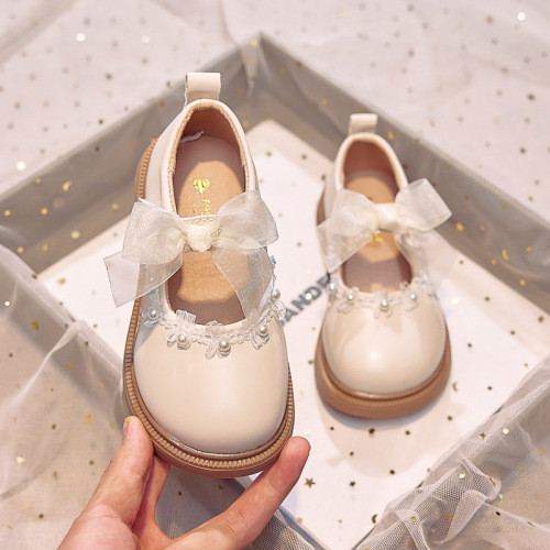 Children's Girls' Spring and Autumn Soft Sole Princess Ballet Shoes for Toddlers