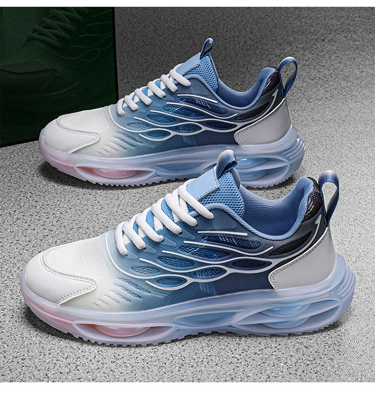 Spring and autumn breathable men's shoes thin net surface trend casual shoes_voghion.com