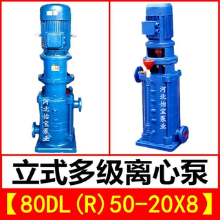 80DL50-20X8立式多级泵DLR型热水增压管道离心泵 高层建筑给水泵