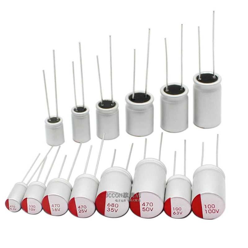 Factory direct supply solid capacitance 6.3/16/25/35V100/220/470/560/680/820/1000UF