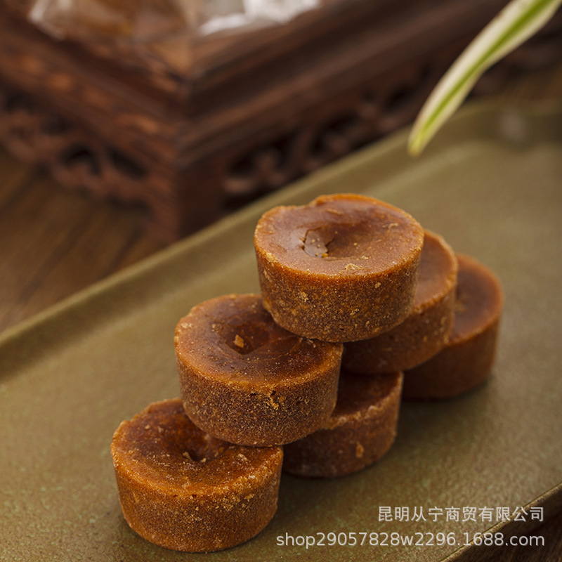 Yunnan Brown Sugar Cube Traditional Handcrafted Cane Sugar Individually Wrapped 500g key features