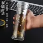 加厚双层商务耐热水杯